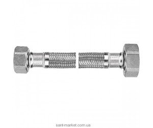 Ferro Шланг в стальной оплётке 3/4” нарезно-нарезной L=100см PWS78