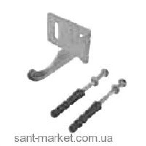 Ferro Консоль радиатора отогнутая оцинкованная с двумя дюбелями GG7K
