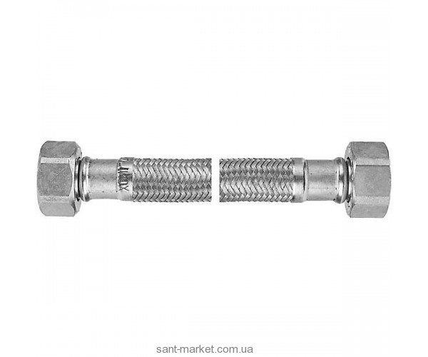 Ferro Шланг в оплётке 1/2”x3/8” нарезно-нарезной L=40см PWS92