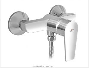 Смеситель для душа настенный однорычажный Mofem коллекция Trend2 с душевым набором хром 153-1301-00