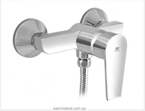 Змішувач для душу настінний змішувач Mofem колекція Trend2 з душовим набором хром 153-1301-00