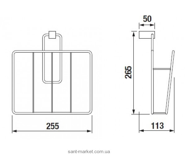 Держатель Jika H85732004000