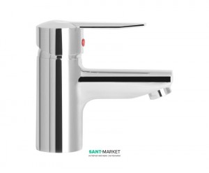 Смеситель для раковины однорычажный с донным клапаном Mofem колекция Mode хром 150-0046-25