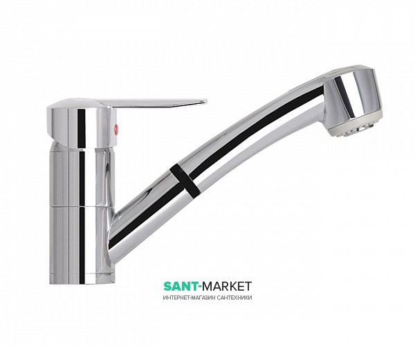 Змішувач для кухні з висувною лійкою Mofem Mode змішувач 152-0046-60