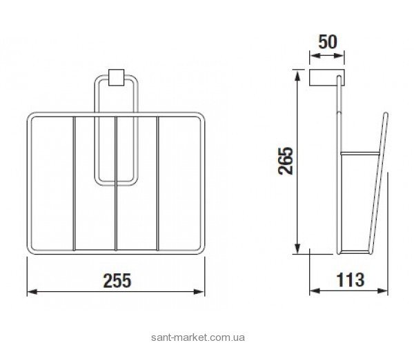 Тримач Jika H85732004000