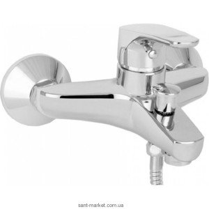 Смеситель однорычажный для ванны с коротким изливом и душем Mofem коллекция Jun Evo хром 151-0063-00