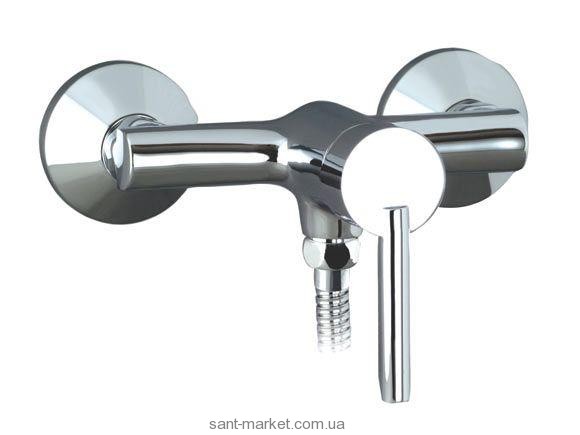 Смеситель для душа настенный однорычажный Mofem коллекция Mambo с душевым набором хром 153-0017-00