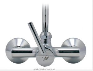 Смеситель для душа настенный однорычажный Mofem коллекция Samba с душевым набором хром 153-0018-20