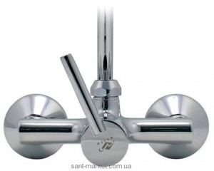 Змішувач для душу настінний змішувач Mofem колекція Mambo з душовим набором хром 153-0017-30
