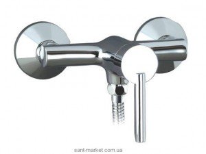 Змішувач для душу настінний змішувач Mofem колекція Mambo з душовим набором хром 153-0017-00
