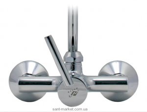 Змішувач для душу настінний змішувач Mofem колекція Rumba хром 153-0038-20
