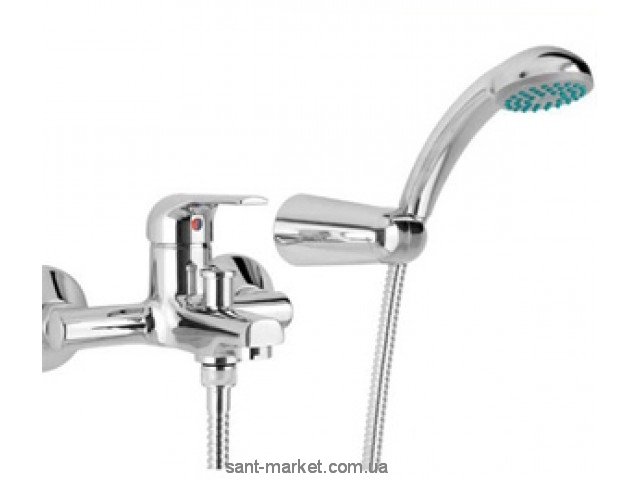 Смеситель однорычажный для ванны с душем Mofem коллекция Samba хром 151-0022-11