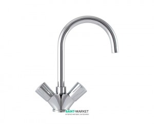 Смеситель для раковины двухвентильный высокий Mofem коллекция Golf хром 140-1263-00