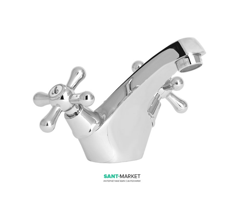 Змішувач для раковини двухвентильний Mofem колекція Treff хром 140-0175-00