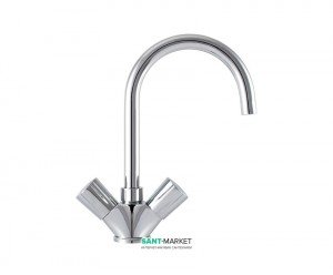 Змішувач для раковини двухвентильний високий Mofem колекція Golf хром 140-1263-00