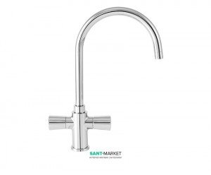 Смеситель для раковины двухвентильный высокий Mofem коллекция Golf хром 142-1263-03