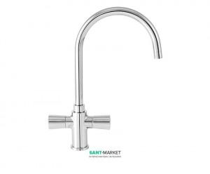 Смеситель для раковины двухвентильный высокий Mofem коллекция Golf хром 142-1263-03