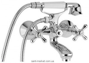 Смеситель двухвентильный для ванны с душем Mofem коллекция Treff хром 141-0013-30