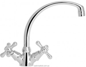 Смеситель для кухни Mofem Treff двухвентильный ретростиль 140-0019-31