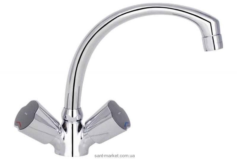 Смеситель для кухни Mofem Nova двухвентильный ретростиль 140-0021-36