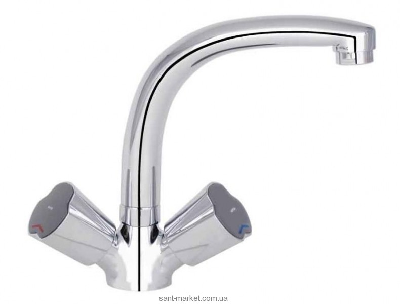 Смеситель для кухни Mofem Nova двухвентильный ретростиль 140-0006-33