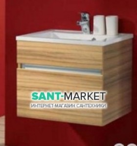 Тумба під раковину Gorenje Fresh F60.20 підвісна 60х49.5х50 карибський горіх 910022