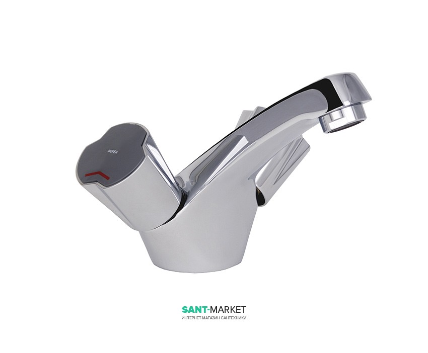 Смеситель для раковины двухвентильный Mofem коллекция Solar Nova хром 140-0178-00