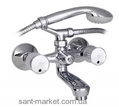 Смеситель двухвентильный для ванны с душем Mofem коллекция Spektrum хром 141-0010-30