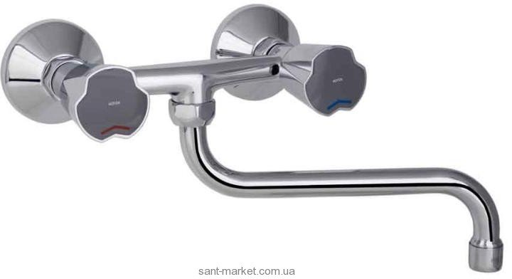Змішувач для кухні Mofem Nova двухвентильний настінний ретростиль 142-0046-01