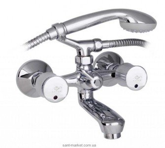 Смеситель двухвентильный для ванны с душем Mofem коллекция Spektrum хром 141-0010-00
