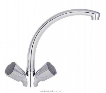 Смеситель для кухни Mofem Nova двухвентильный ретростиль 140-0003-09