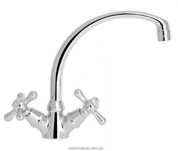 Змішувач для кухні Mofem Treff двухвентильний ретростиль 140-0019-01