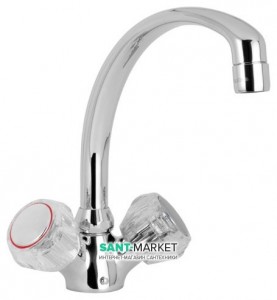 Смеситель для кухни Mofem Primula двухвентильный ретростиль 140-0037-45