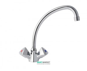 Смеситель для кухни Mofem Evrostar двухвентильный ретростиль 140-0198-01