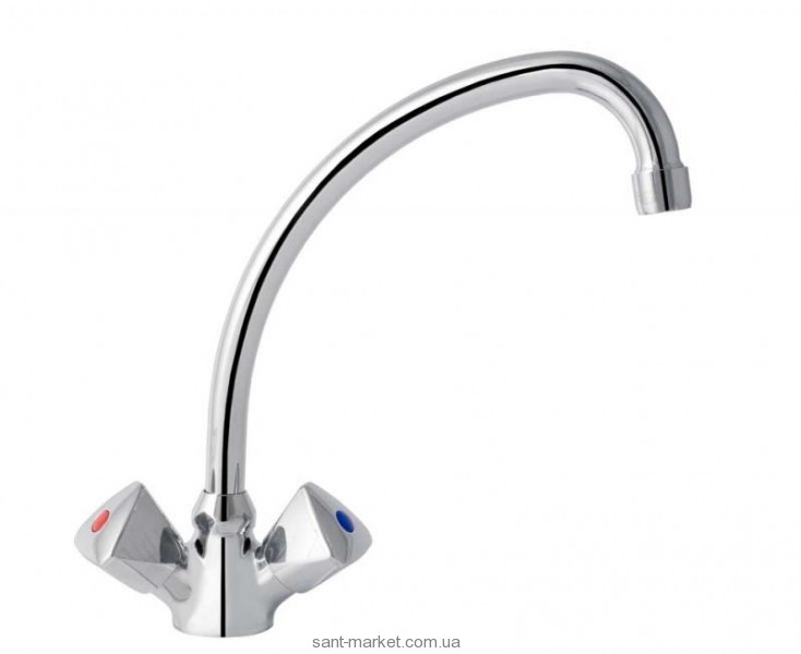 Смеситель для кухни Mofem Evrostar двухвентильный ретростиль 140-0001-05