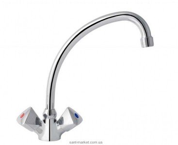 Смеситель для кухни Mofem Evrostar двухвентильный ретростиль 140-0001-05