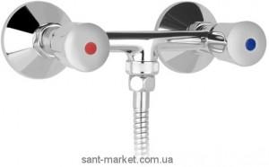 Смеситель для душа настенный двухвентильный Mofem Evrosztar NOVA с душевым набором хром 143-0115-00