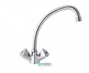 Смеситель для кухни Mofem Evrostar двухвентильный ретростиль 140-0198-01