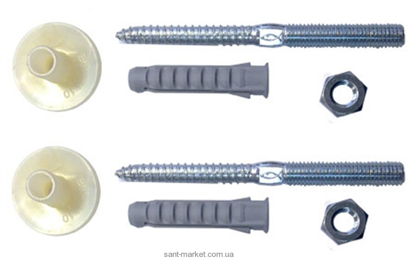 Комплект креплений для писсуара Jika белый H90349000890