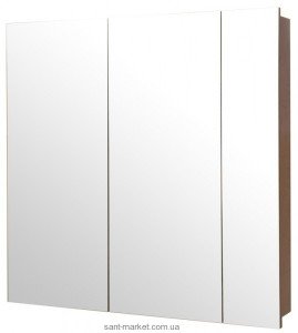 Аквародос Верона Дзеркальна шафа 80см з підсвічуванням правий 008088