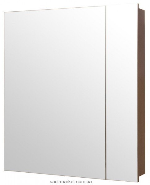Аквародос Верона Дзеркальна шафа 70см з підсвічуванням правий 008083