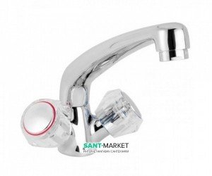 Смеситель для кухни Mofem Primula двухвентильный ретростиль 140-0003-37