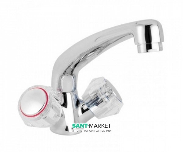 Смеситель для кухни Mofem Primula двухвентильный ретростиль 140-0003-07