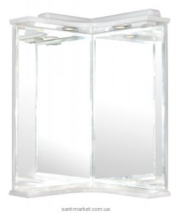 Аквародос Глорія Дзеркало кутовий з підсвічуванням 45см 007965
