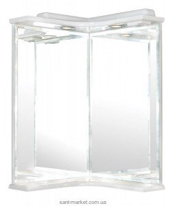 Аквародос Глорія Дзеркало кутовий з підсвічуванням 45см 007965
