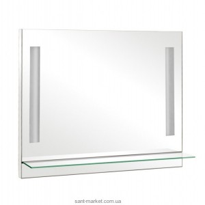 Аквародос Милано Зеркало 95 см с полкой 028693