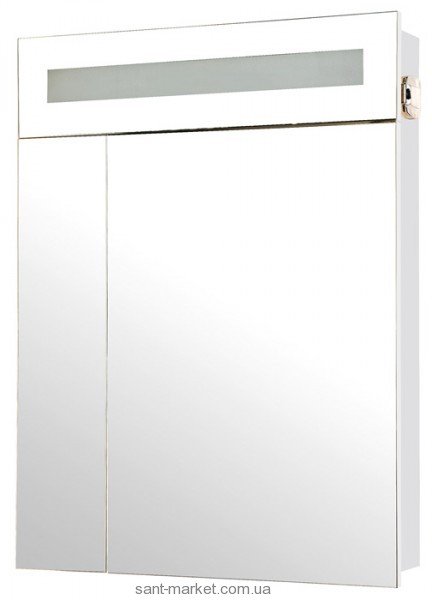 Аквародос Ніка Дзеркало 60 см біле 008128