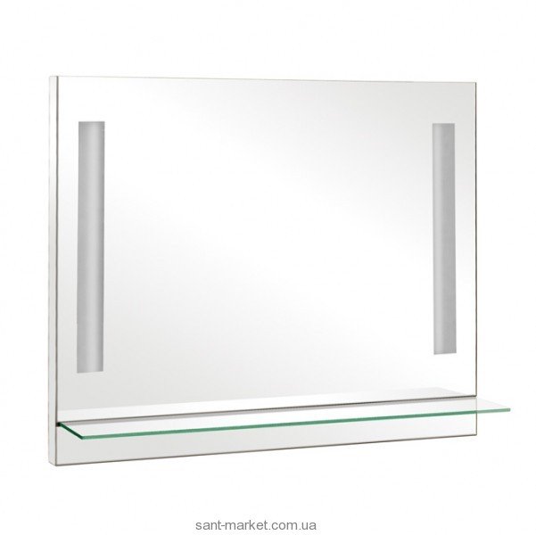 Аквародос Мілано Дзеркало 95 см з полицею 028693