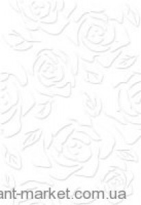 Керамин Плитка ЭДЕМ Э 7С белая роза 137564