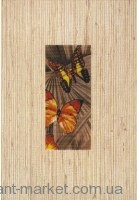 Керамин Плитка ТРОПИКАНА 3Б СВ тропические бабочки декор 137210